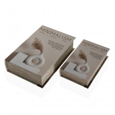 SET DE 2 LIBROS DE DECORACION MINIMALISM