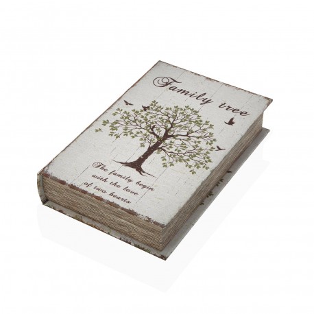 LIBRO DE DECORACION CON CANDADO FAMILY TREE