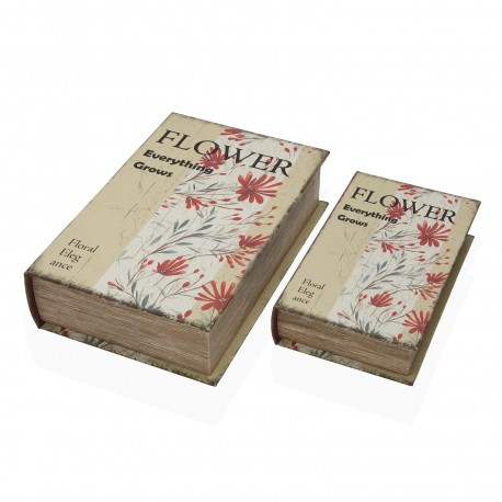 SET DE 2 LIBROS DE DECORACION FLOWER ELEGANCE
