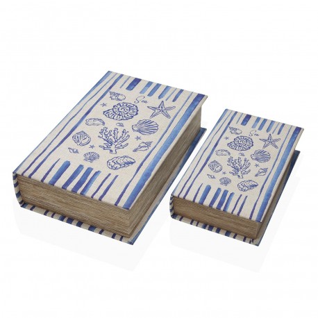 SET DE 2 LIBROS DE DECORACION SEA