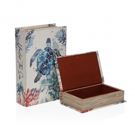 SET DE 2 LIBROS DE DECORACION UNDER THE SEA