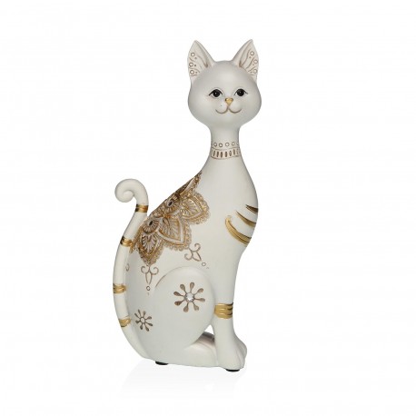 FIGURA DE GATO BLANCO 10,5x24CM FIGURA DE GATO BLANCO 10,5x24CM