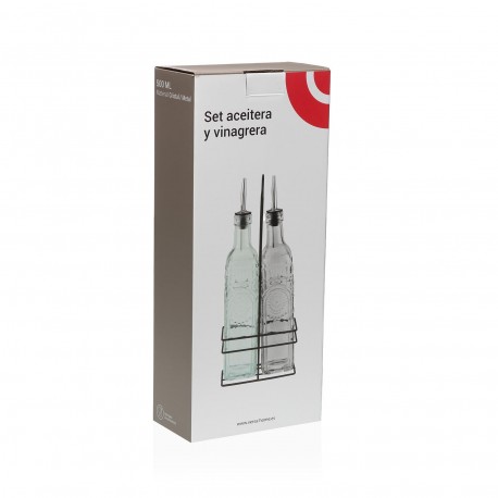 SET ACEITERA - VINAGRERA 500ML