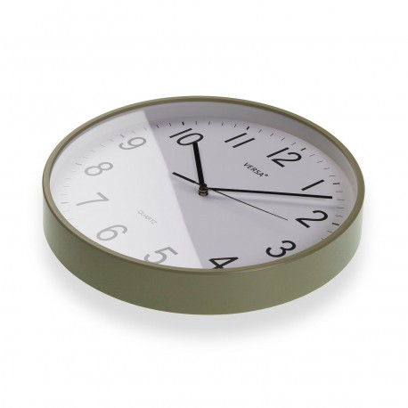 RELOJ DE PARED VERDE CLARO 30CM