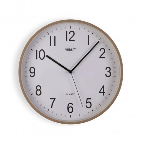 RELOJ DE PARED GRIS CLARO 35CM
