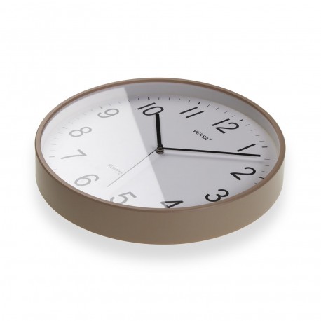 RELOJ DE PARED GRIS CLARO 40CM