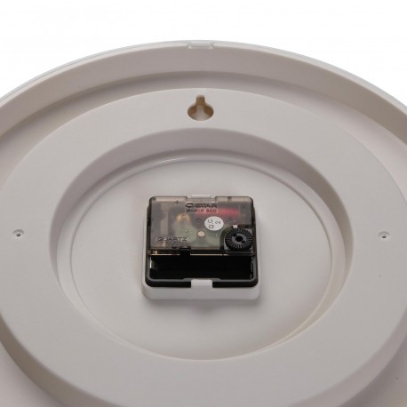 RELOJ DE PARED BLANCO 30CM