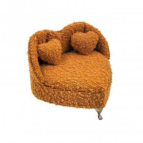 JOYERO MOSTAZA EN FORMA DE SOFA