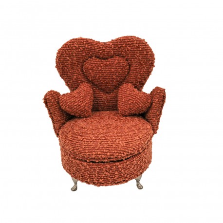 JOYERO ROJO EN FORMA DE SILLON