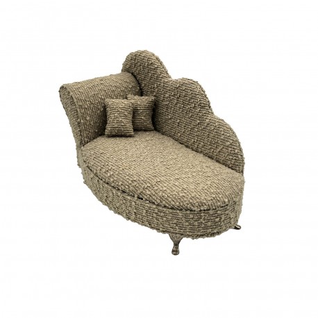 JOYERO GRIS CLARO EN FORMA DE CHAISE LONGUE