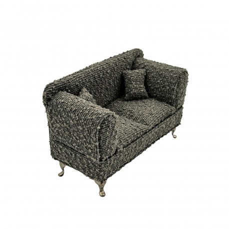 JOYERO GRIS OSCURO EN FORMA DE SOFA