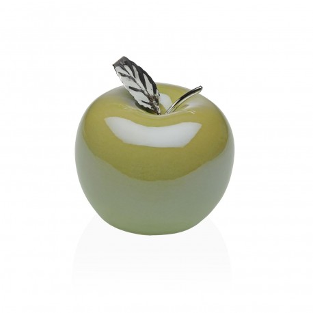 FIGURA DE CERAMICA MANZANA VERDE