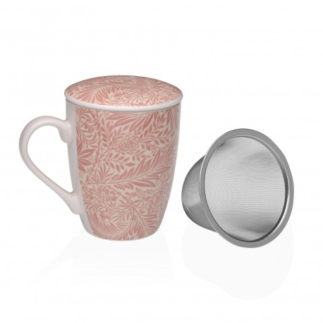 TAZA INFUSION ROSA