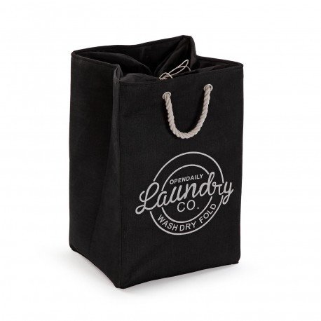 CESTO ROPA LAUNDRY NEGRO CESTO ROPA LAUNDRY NEGRO