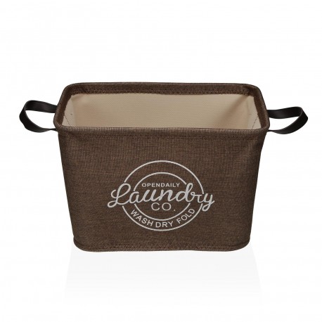 CESTO LAUNDRY  MARRON