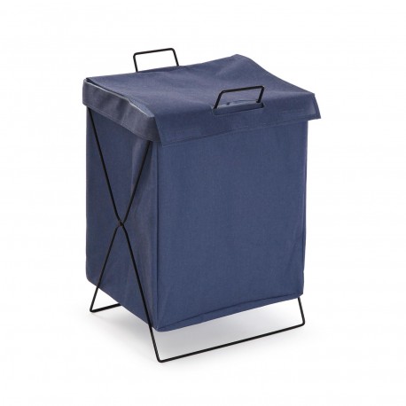 CESTO ROPA LAUNDRY PLEGABLE AZUL CESTO ROPA LAUNDRY PLEGABLE AZUL
