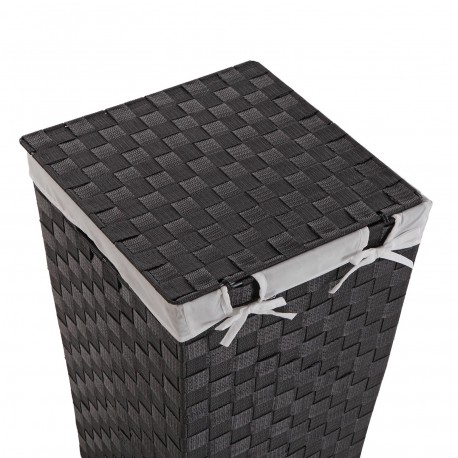 CESTO ROPA GRIS OSCURO
