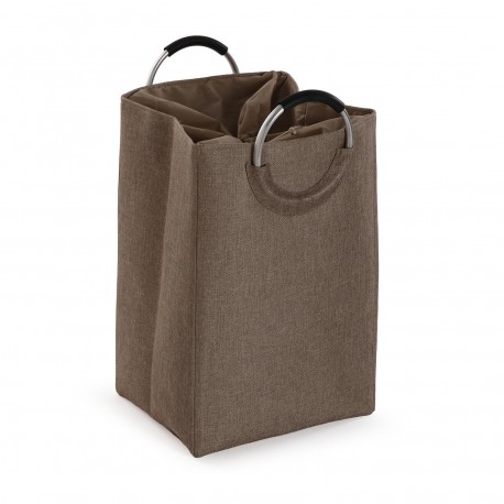 CESTO ROPA CON ASAS BEIGE
