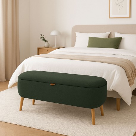 PIE DE CAMA MANIKO VERDE