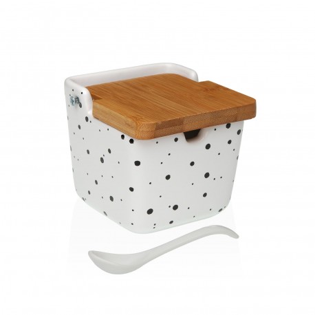 AZUCARERO TAPA BAMBÚ  SPECKLE