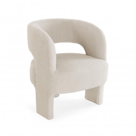 SILLON NASSER DE BORREGUITO BLANCO