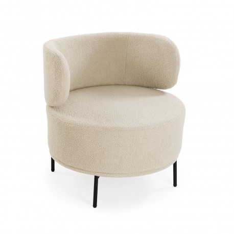 SILLON ERIE DE BORREGUITO BLANCO