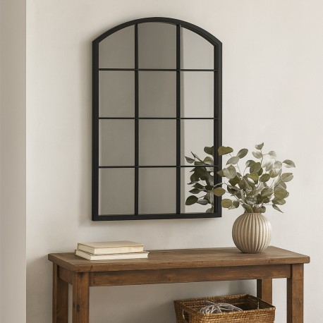 ESPEJO VENTANA NEGRO