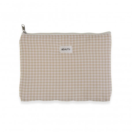 NECESER VICHY BEIGE 27X19CM