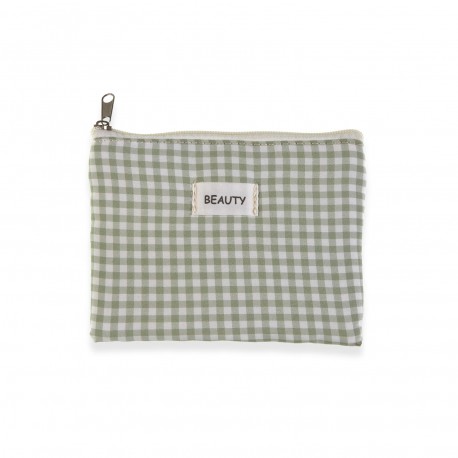 NECESER VICHY VERDE 17X12CM