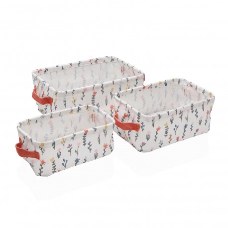 SET 3 CESTAS RECTANGULAR BLUME SET 3 CESTAS RECTANGULAR BLUME