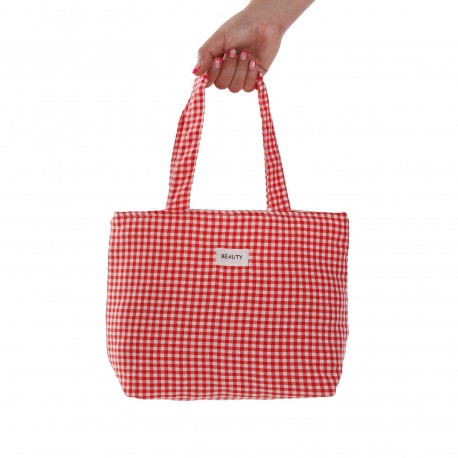 BOLSA VICHY ROJO