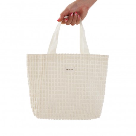 BOLSA CORDUROY BLANCA