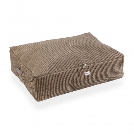 CAJA ALMACENAMIENTO CORDUROY CAQUI XL