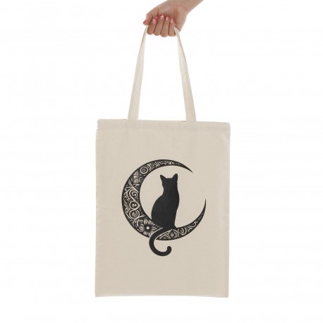 BOLSO COMPRA GATO LUNA