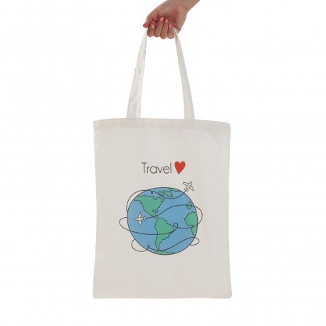 BOLSO COMPRA TRAVEL LOVER