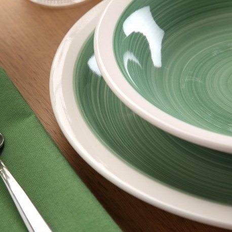VAJILLA 18 PIEZAS LEGRAND VERDE VAJILLA 18 PIEZAS LEGRAND VERDE
