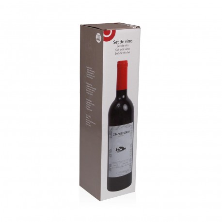 SET BOTELLA 5 UTENSILIOS GRAN RESERVA