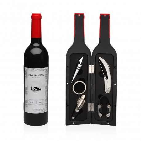 SET BOTELLA 5 UTENSILIOS GRAN RISERVA