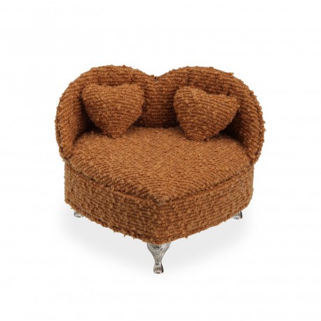 JOYERO MOSTAZA EN FORMA DE SOFA