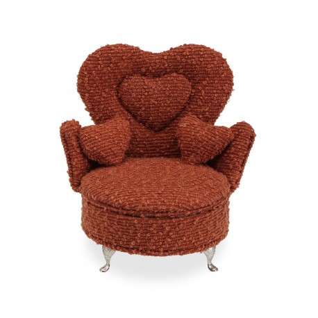 JOYERO ROJO EN FORMA DE SILLON