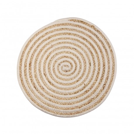 SALVAMANTEL REDONDO BLANCO