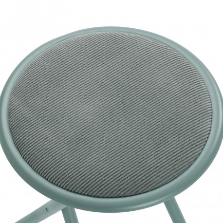 TABURETE PLEGABLE TOD EN CORDUROY VERDE