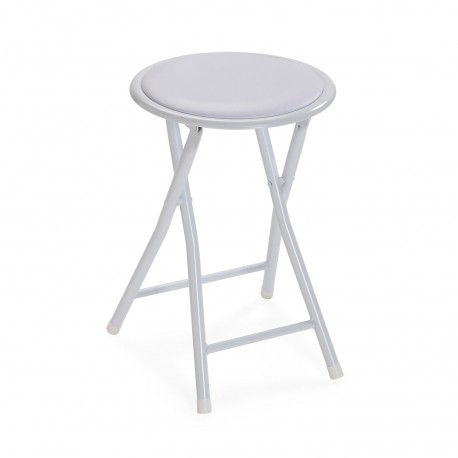 TABURETE PLEGABLE TOBY BLANCO TABURETE PLEGABLE TOBY BLANCO