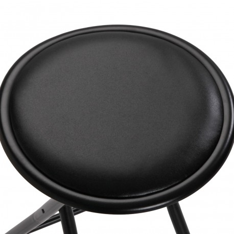 TABURETE PLEGABLE TOBY NEGRO TABURETE PLEGABLE TOBY NEGRO