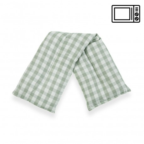 ALMOHADA TERMICA VICHY VERDE 45x12