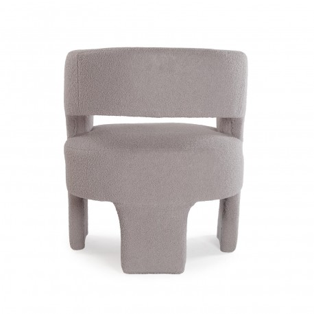 SILLON NASSER DE BORREGUITO GRIS