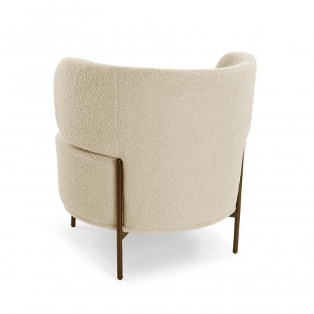 SILLON ERIE DE BORREGUITO BLANCO