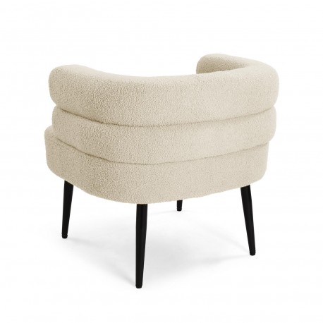 SILLON NEMI DE BORREGUITO BLANCO