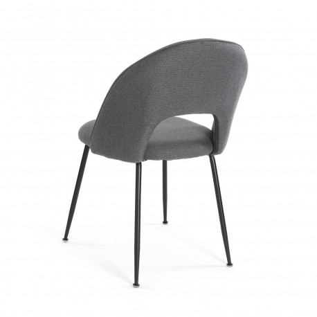 SILLA RIGLOS COLOR GRIS CLARO