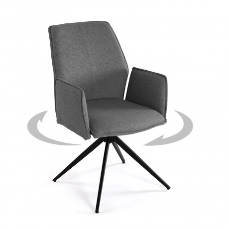 SILLA BONATTI COLOR GRIS CLARO